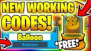 ALL *NEW* SECRET OP WORKING CODES! 🎈UPDATE🎈 Roblox Balloon Simulator 🚨UPDATE 10🚨