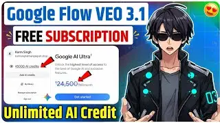 Flow AI Unlimited Credit Trick 😱 | Free Unlimited AI Videos | Google VEO 3.1