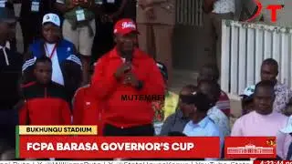 Ruto in Kakamega Donates Ksh 3M to the Kakamega Governor Barasa's Cup!