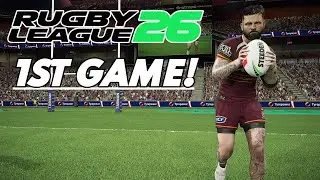 РЕГБИ-ЛИГА 26 УЖЕ ЗДЕСЬ!! - МОЯ ПЕРВАЯ ИГРА! - ХМММ?