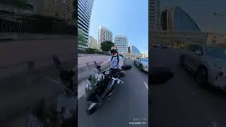 Russell lea to luna Park on tiger sport 650cc