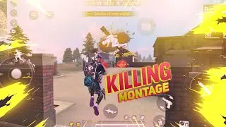 BEST KILLING MONTAGE || FREE FIRE BATTLEGROUND || BEST KILLING HIGHLIGHTS || RANKED SQUAD GAMEPLAY||