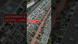 Alexandra & Ainsworth Estate 📍 #london #drone #uk #england #londonlife #londonrealestate #shorts #4k