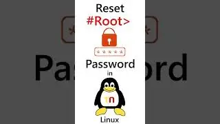 Linux Reset Root Password.
