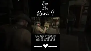 you can give money to the slaves.... #rdr2