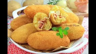 CROCCHETTE DI PATATE con cuore filante - Tutti i consigli per un risultato perfetto!