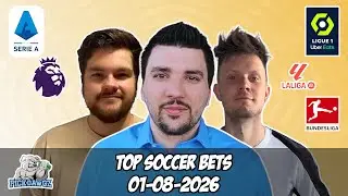 Бесплатные ставки на футбол 08.01.2026 PickDawgz On the Pitch: Премьер-лига, Ла Лига, Бундеслига,...