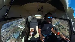 ✈️ Wheelchair Pilot | Full Flight Pattern Takeoff to Landing | Cockpit Audio | 4K