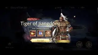 Officer Try Out! Tiger of Jiangdong (Sun Jian Mythic Hero) - Dynasty Legends 2 #dynastylegends2
