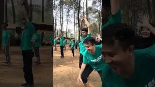 FUN GAME OUTBOUND KOMPETISI SERU BGT #shorts #outbound #fungames #teambuilding #teamwork #games #fun