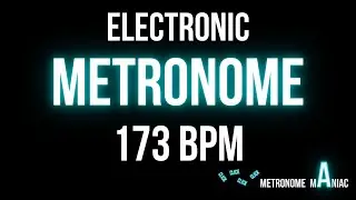 Metronome 173 BPM -  Electronic beep