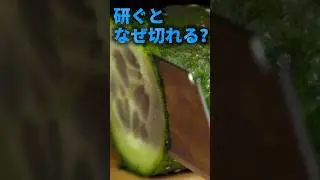 研ぐとなぜ切れる？刃物の切断メカニズム