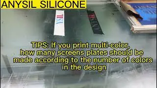 how to do silicone screen printing on elastic tape ?