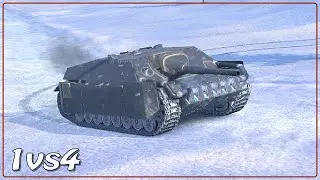 1v4 Kryos &bull; 5 frags &bull; 4.5k dmg &bull; WoT Blitz