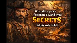 What did a pirate first mate do, and what secrets did his role hold?