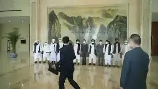 Taliban meet with chines foreign minister Wang Xi
