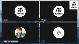 BTG and Live Accessible Talk Past, Present, and Future Technology and Innovation