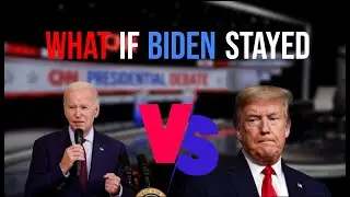 WHAT IF BIDEN STAYED? | 2024 Presidential Election Prediction