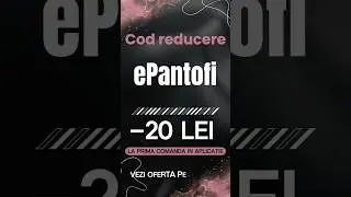 Cod reducere ePantofi -20 lei pe iaCupon.ro #codreducere #iacupon #epantofi #voucher