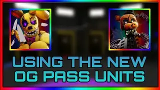 USING THE NEW OG PASS UNITS (fntd2)