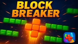 Block Breaker Gameplay | Classic Arcade Brick Breaker Mobile Game