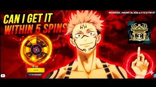 Free fire new event spinning can I get it within 5 spins 