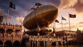 Steampunk City in 8K| Cinematic Luxury Documentary |Ultra HD Steampunk World #steampunk #8kvideo