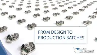 From design to production batches - CEDRAT TECHNOLOGIES