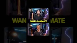 AI is getting crazy 🤯 WAN 2.2 Animate allows instant face swap #AI #aitools #aivideo #videoediting