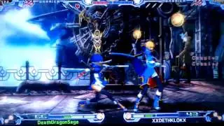 Blazblue Jin vs Noel