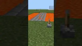 Automatic hidden bridge 🌉 in Minecraft #shorts #bridge #hidden