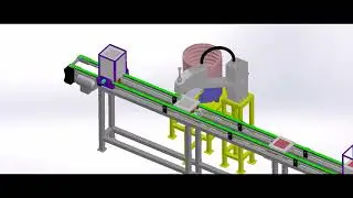 Stacking and de-stacking of pallets | Robotic pick ad place concept | SCARA Robot simulation