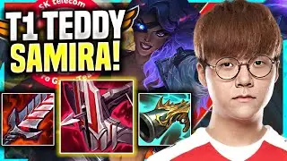 TEDDY IS SO GOOD WITH SAMIRA! - T1 Teddy Plays Samira ADC vs Aphelios! | Season 11