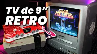 La TV de 9 pulgadas ideal para juegos RETRO - Televisión TOSHIBA 