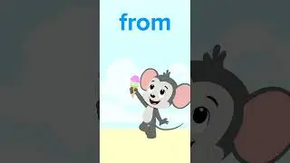 Kindergarten Sight Words: From | ABCmouse #learning #education #sightwordsforkids #kindergarten