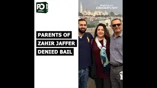 Parents of zahir Jaffer denied bail