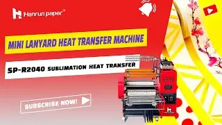 SP R2040 Mini Lanyard Heat Transfer Machine | Hanrun paper Sublimation Solution