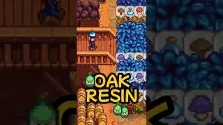 Never Run Out of Oak Resin in Stardew Valley