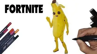 Drawing Peely Banana (FORTNITE)