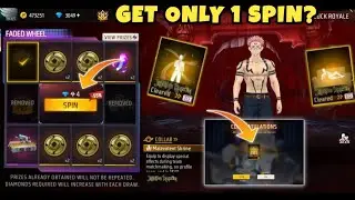 NEW SUKUNA ARRIVAL ENTRY EMOTE FADED WHEEL EVENT| FREE FIRE RING EVENT| NEW FF EVENT TODAY