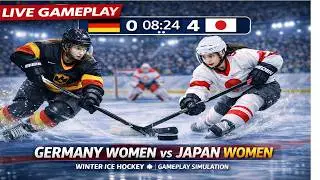 Germany Women vs Japan Women | Ice Hockey | Fan-Made Gameplay Simulation