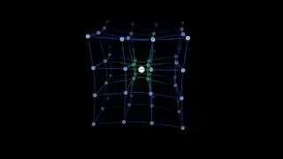 General Relativity - Conceptual illustration of time and space distortion