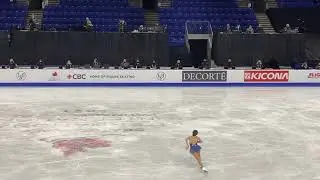 Karen Chen, Short Program, 2021 Skate Canada International.