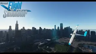 Microsoft Flight Simulator 2020 VR - Chicago - Pipistrel Virus SW121 - VFR
