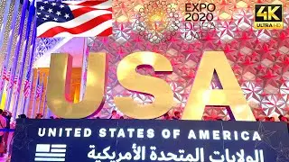 USA PAVILION 🇺🇸 | EXPO 2020 DUBAI | INSIDE USA PAVILION | COMPLETE TOUR | 4K | #DUBAI #EXPO2020