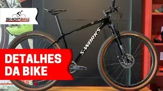 Bicicleta Specialized Epic HT S-Works Aro 29 XT 12v 2022 T-17 Preto - Seminova