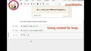 Solution to Eddy's Question: N = x^y = y^x Solve for N, x, y such that N≠x≠y using Python.