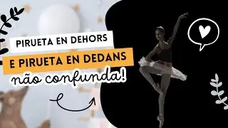 Pirueta en dehors e en dedans, qual a diferença?- BALLET SEM MIGUÉ