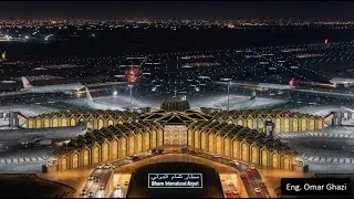 International Airport model. made using sketch up and lumion. مطار شام الدولي