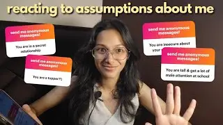 Reacting to Your assumptions about me *beyond cooked*